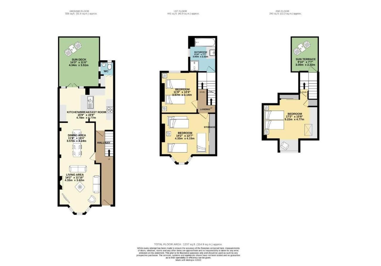 The Townhouse By My Getaways Free Parking Βίλα Μπράιτον Εξωτερικό φωτογραφία